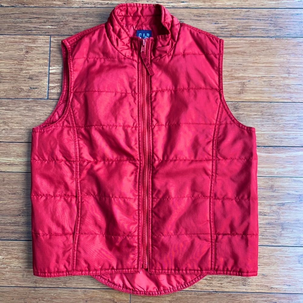 Gap Puffer Vest XS (Red)